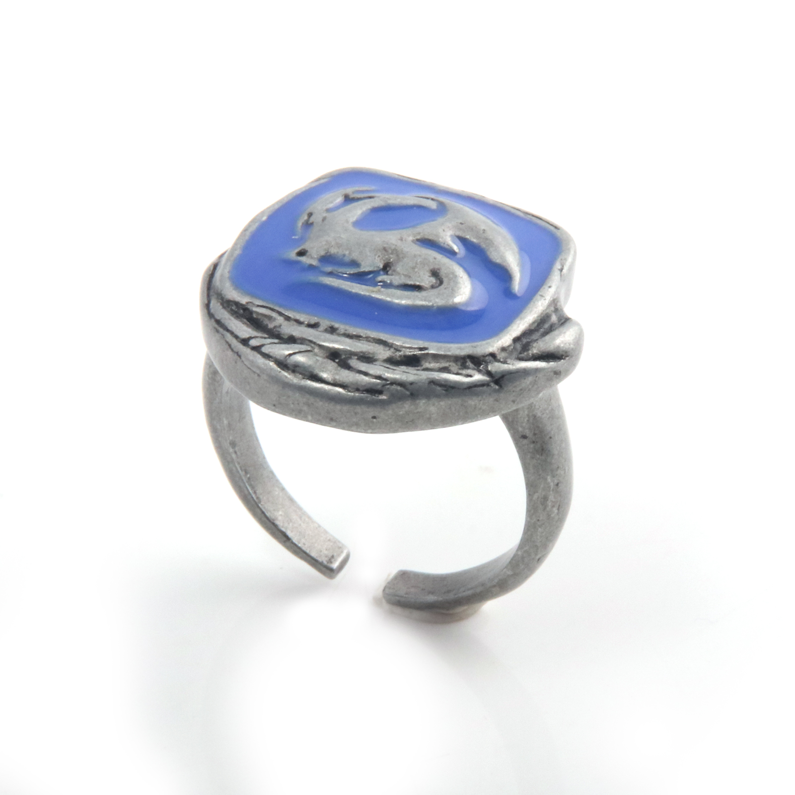 Dark Souls Adjustable Rings for Men Vintage Havel's Demon's Scar Chloranthy Serpent Leo Darkmoon Ring Jewelry: GRAY