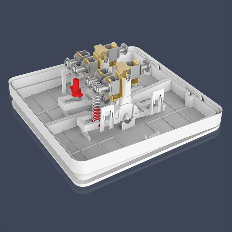 Xiaomi Mijia Smart Switch Wall Switch Single Double Three Open Control Modes Over Intelligent Lamp Light Switches