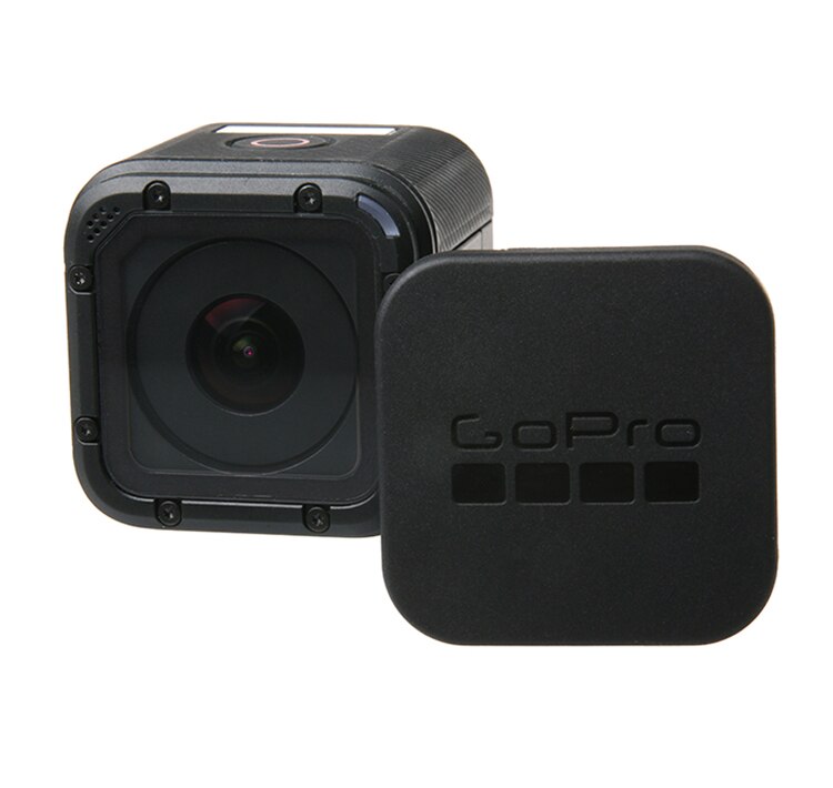 Accesorios para Gopro 4 5 Session, Protector de lente, tapas duras, protección para Go Pro Hero 4 5 Session: With Logo / 2 Pcs