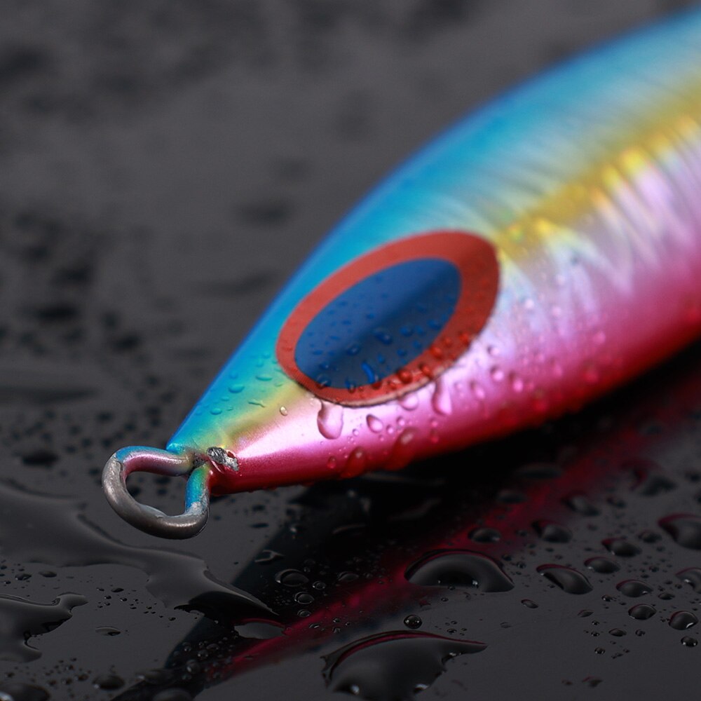 Jiggingpro 110G 150G Fk Jig Slow Pitch Jigging Lokken Offshore Zee Vissen Metalen Jig Lokken