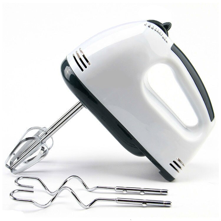 Batidora Manual de 7 velocidades, Mini licuadora Manual, licuadora multifunción, procesador de alimentos, batidora eléctrica de cocina, utensilios de cocina: US Plug
