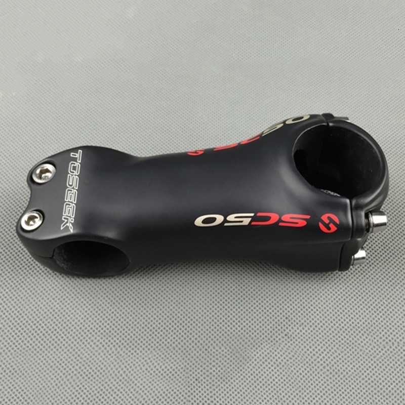 TOSEEK SC50 Full Carbon Fiber Bike Stem Mountain Road Bicycle Stems 6/17 Degree 31.8*70/80/90/100/110/120/130mm Bike Parts
