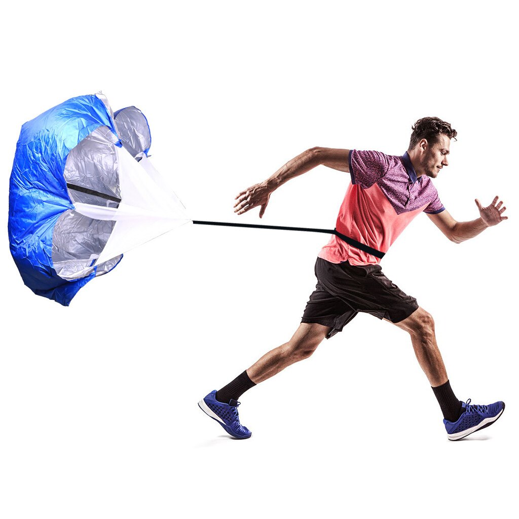 Speed Resistance Training Parachute Running Chute Voetbal Speed Belemmeringshelling Fysieke Training Apparatuur Parachute Paraplu
