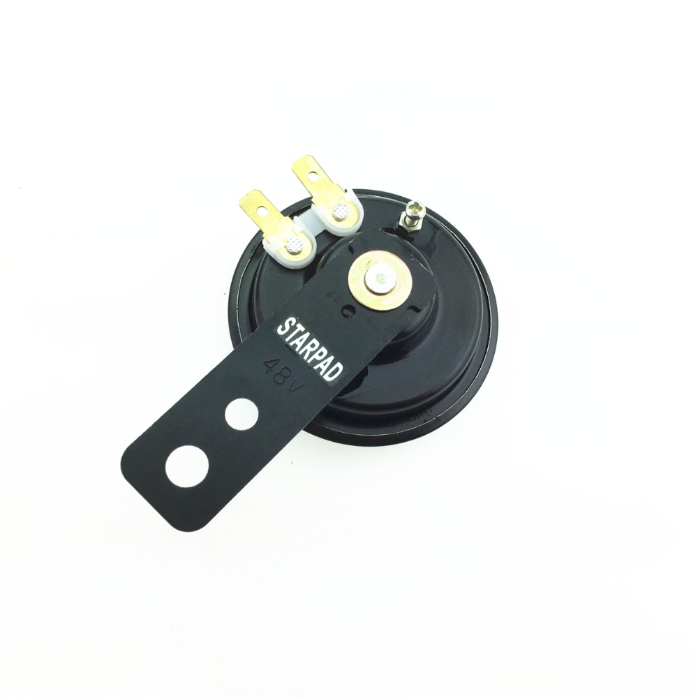 STARPAD-bocina de hierro para coche eléctrico, batería de 12V y 36V, resistente al agua, 48V