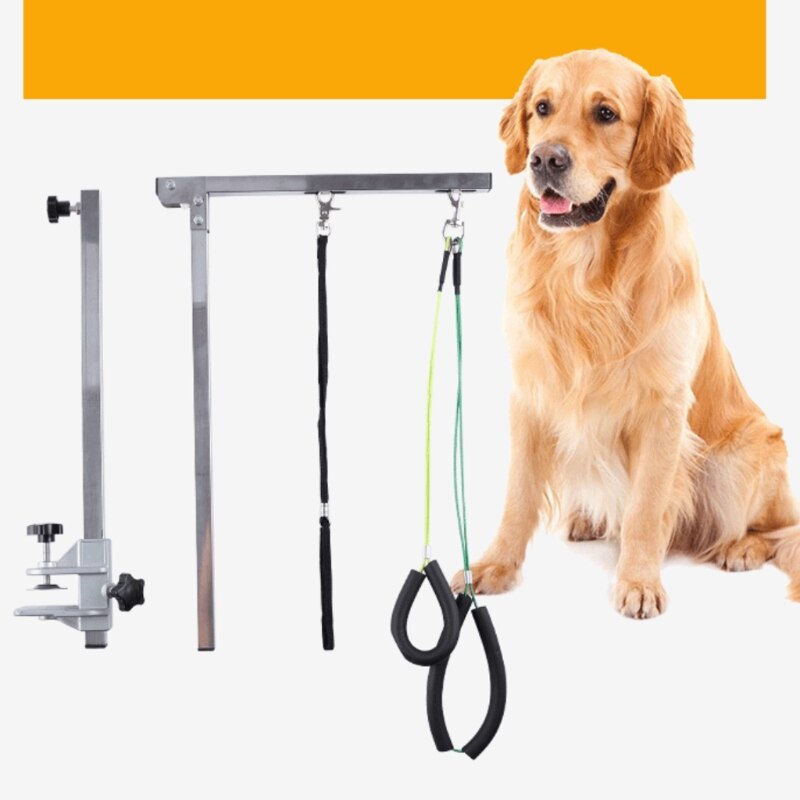 Adjustable Foldable Dog Pet Grooming Bath Table wi... Grandado