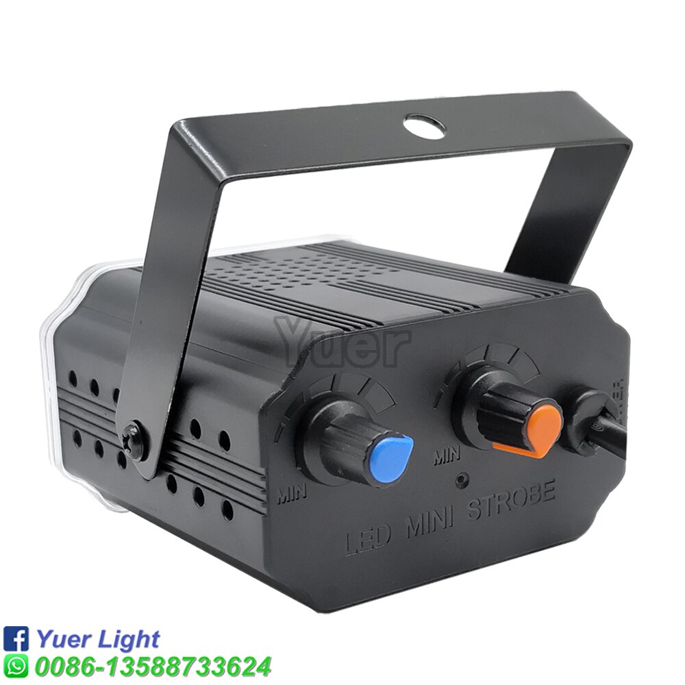 48 ledet rgb 3 i 1 strobe lys diskotek dj parti bar jul klubb ekstern lyd aktivert blits lys scene lyseffekt par lampe