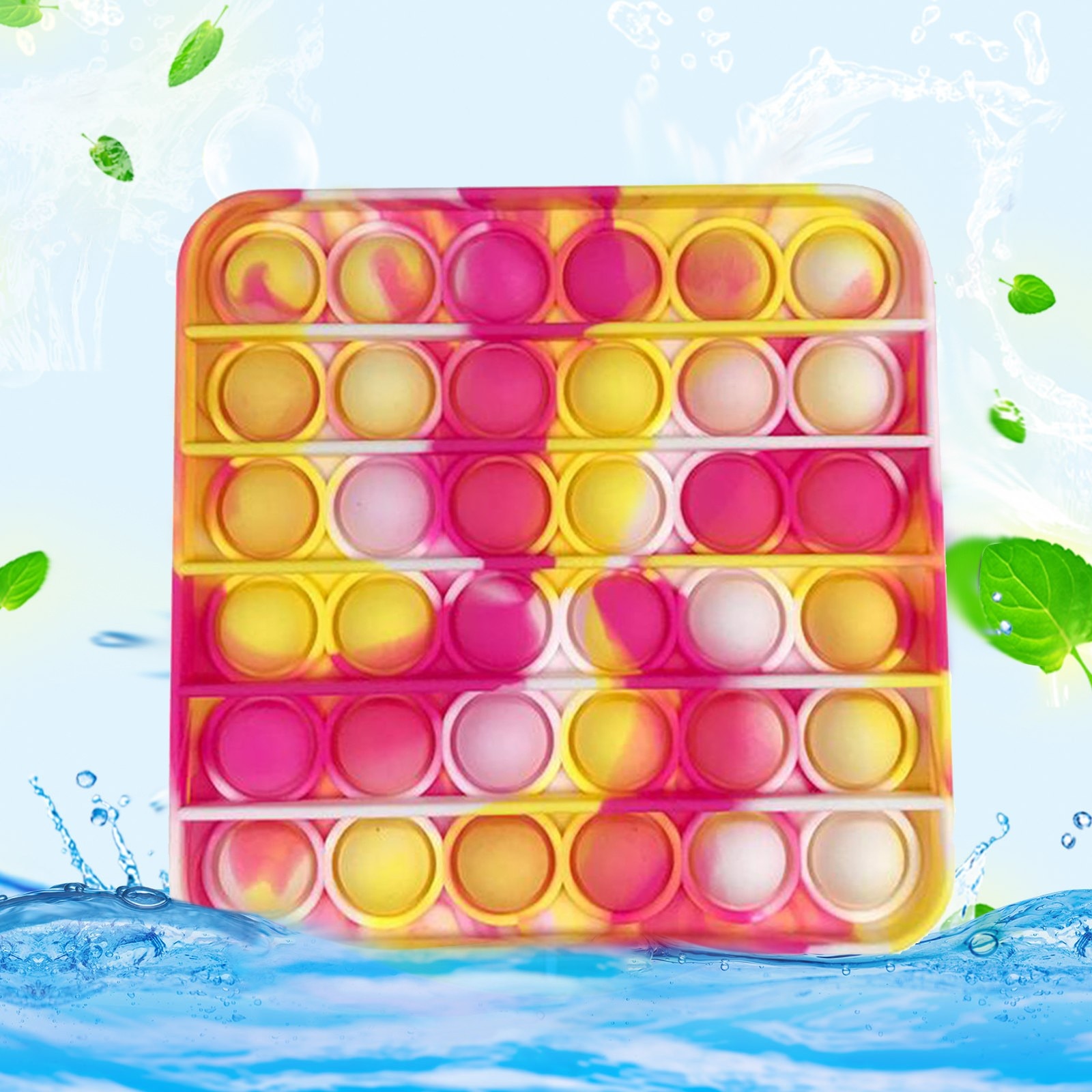 PopIt Runde Push-Blase Zappeln Spielzeug Erwachsene Stress Relief Spielzeug Antistress PopIt Weiche Squishy Anti-Stress Anti-stress Poppit