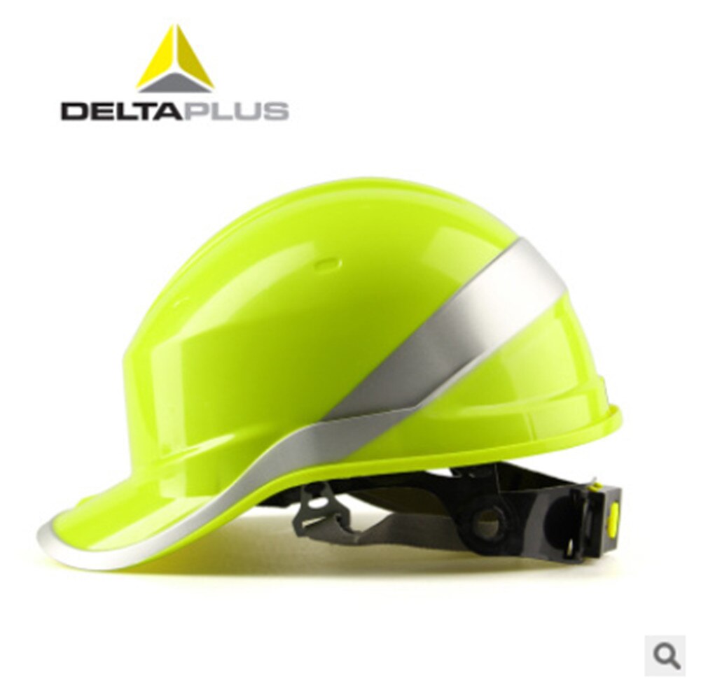 Helm Helm Werk Cap Abs Isolatie Materiaal Met Fosfor Streep Bouwplaats Isolerende Bescherm Helm Fiets: YELLOW