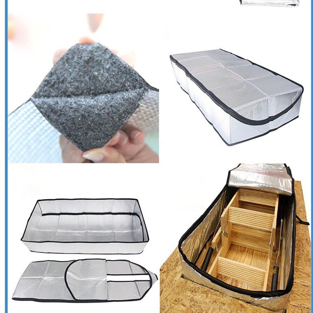 1PC Fireproof Attic Tent Insulation Cover Attic Door Attic Stairway Insulator Attic Ladder Insulation Cover Low-Dip Entrance