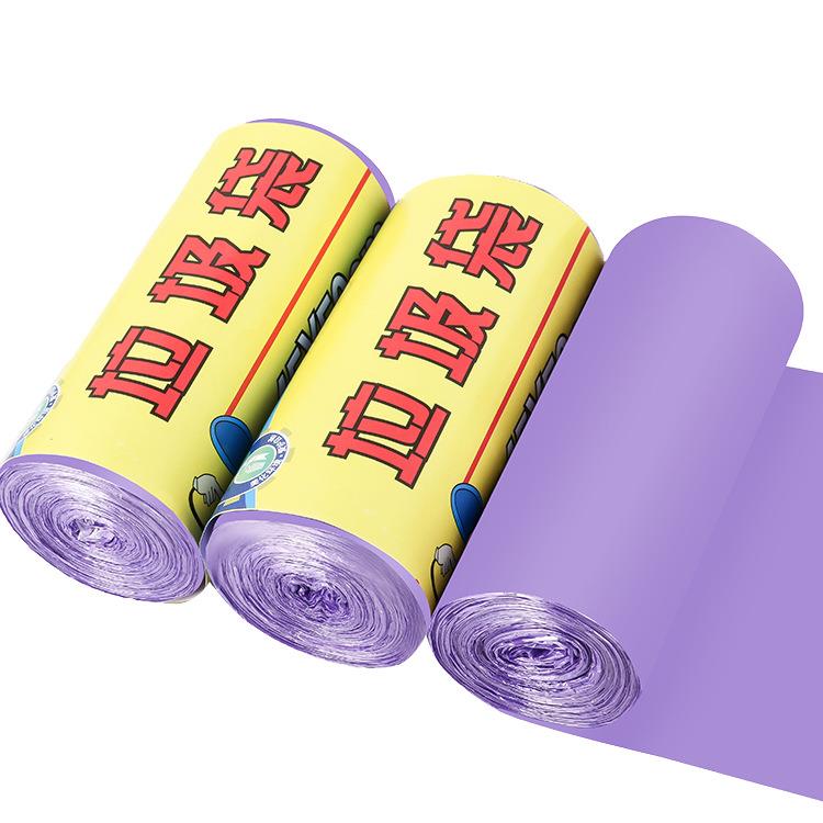 Colored & Black Garbage Bags Roll–Tear-Resistant Thick Plastic Trash Bags for Office,Kitchen, Home Waste Bin,Disposable&Easy-Use