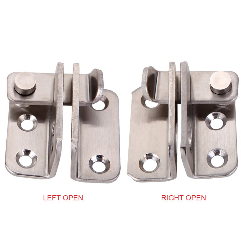62mm Bolt Lock Thickening Stainless Steel Cabinet Lock Anti-Theft Wooden Cabinet Door Window Office Cabinet Bolt Lock
