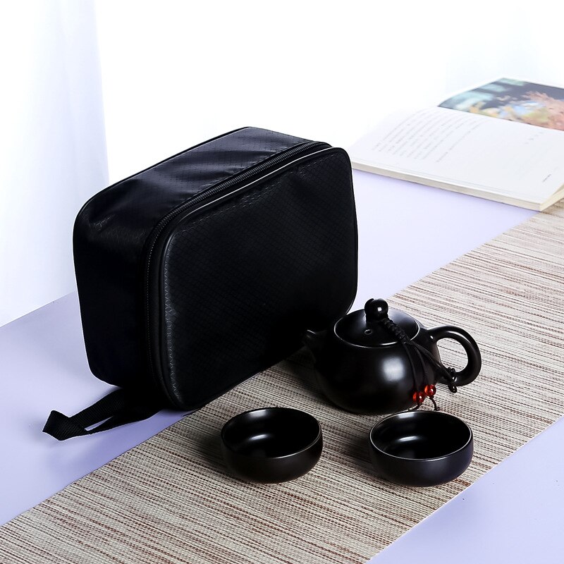 Ceramic teapot kettle gaiwan Chinese Travel Ceramic tea cup for puer chinese tea pot portable tea set drinkware: 09