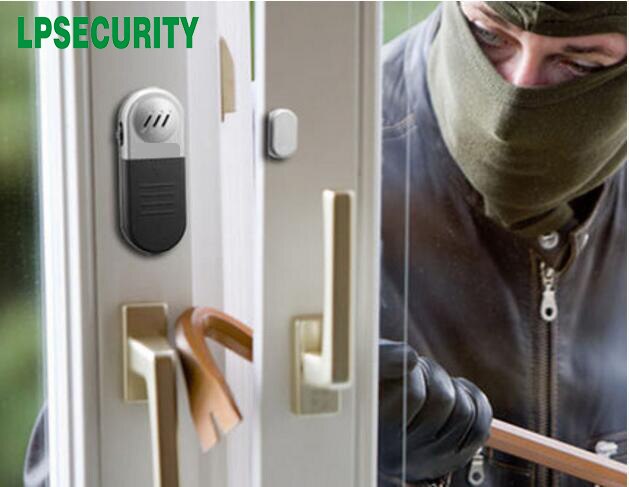 Wireless Entry Defense magnetic gate,doors/windows alarm sensor 100dB for Home security alarm system