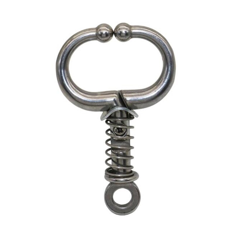 Rvs Automatische Koe Lente Neus Tang Vee Baoding Ware Binding Tool Neus Klem Tractie Vee Ring