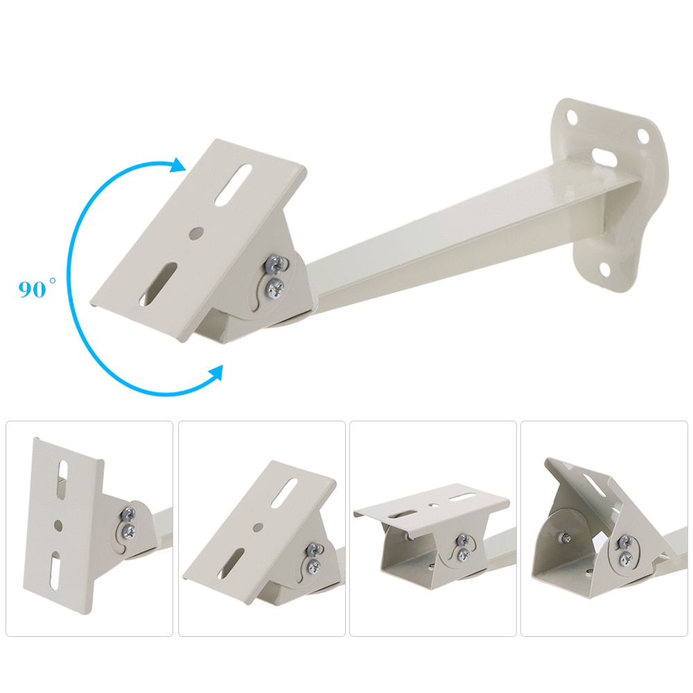 Metal Bracket Wall Mount CCTV Accessories Holder with Adjustable Angles For Security Cameras
