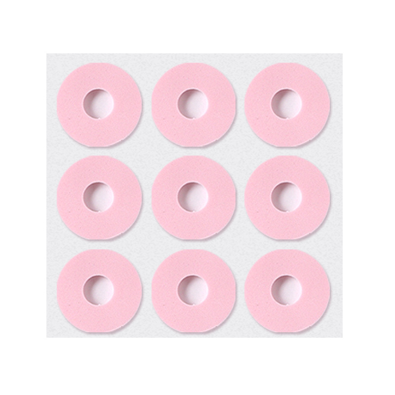 1Sheet Callus Cushions Shoes Heel Pad Foam Round Toe Foot Care Tools Corn Bunion Protectors Pads 3 Types: light yellow