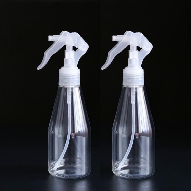 200Ml Spray Fles Handleiding Draagbare Plastic Decontaminatie Zeepdispenser Transparante Schone Hand-Wassen Schuim Fles Gereedschap