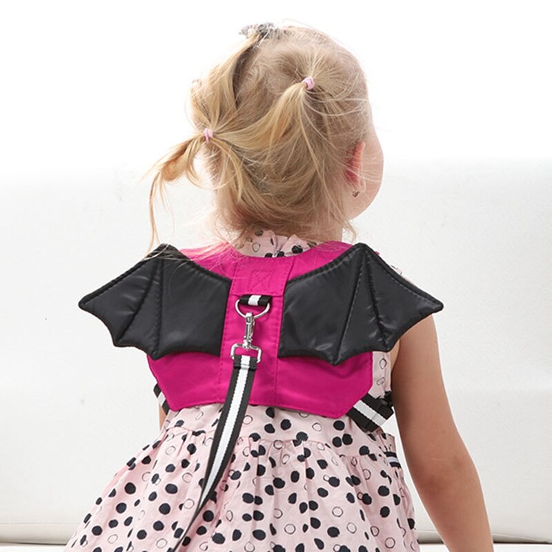 Baby Anti-lost Vest Strap Toddler Walking Safety Harness Strap Baby Walking Harnesses Leashes Breathable Vest With Cute Wings