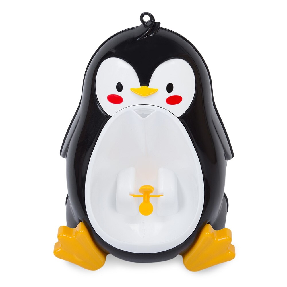 Bébé urinoir bébés garçons pingouin forme animale pot toilette formation enfants enfants support Vertical urinoir: A1