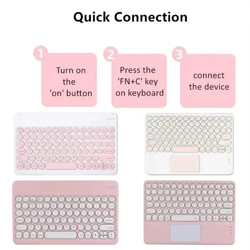 Funda con teclado para Lenovo Idea Tab Pro 12,7, Funda magnética para Teclado Lenovo Idea Tab Pro 2025 TB373FU