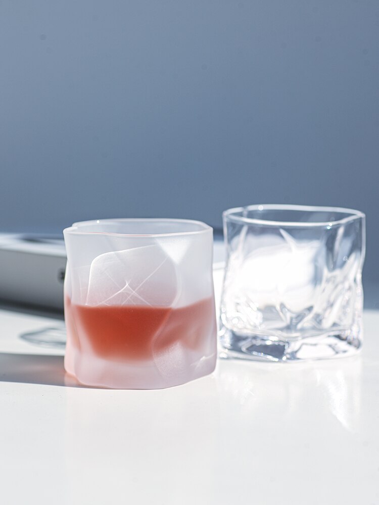 Oussirro ultra helder kristal whisky glazen beker wijn brandewijn likeur bier water dikker wijnglas voor thuis bar feest