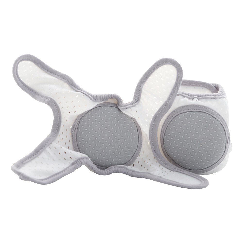 1 Paar Peuters Baby Knie Pad Non Slip Veiligheid Kneepad Been Kruipen Elleboog Kussen Zuigelingen Jongens Meisjes Knie Ondersteuning Beschermer: GRAY