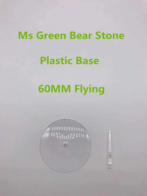 Gbs Plastic Model Base 60Mm Fly Base Met Ondersteuning