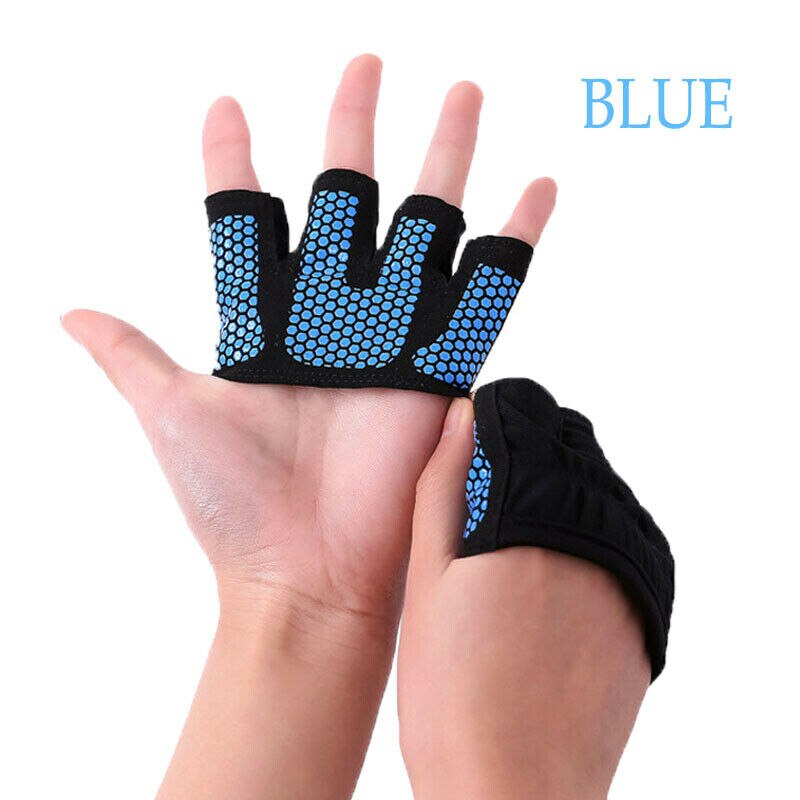 1 paar Praktische Gewichtheffen Handschoenen Wristwraps Unisex Gewichtheffen Handschoenen Half Palm Bescherming Voor Pull-Up Fitness