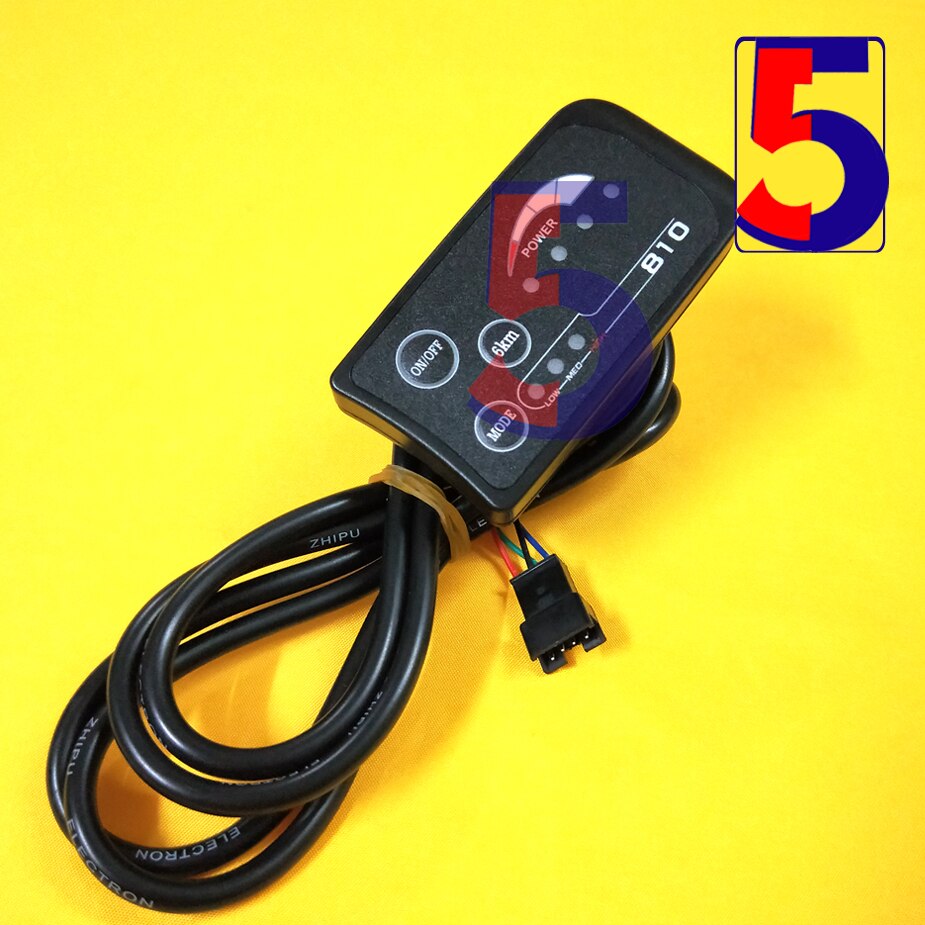 Ebike Parts ebike display 24V / 36V / 48V LED810 Display Level Meter Panel 4wires for electric bike / ebike / e-scooter