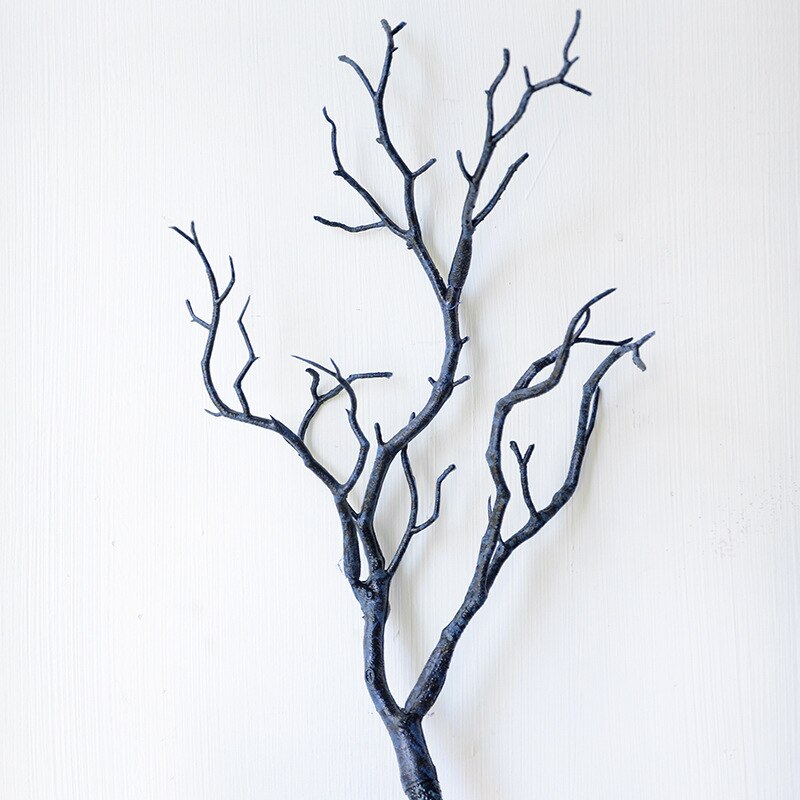 1 Pcs Grote Takken Bifurcated Plastic Decoratie Bloem Woondecoratie Takken Kunstbloemen Decoratie: blue