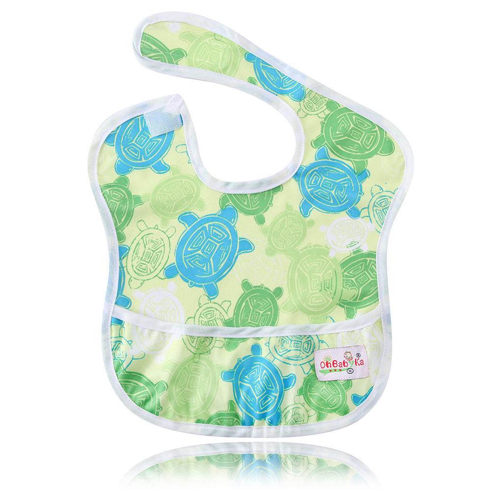 Slabbetjes Leuke Cartoon Slabbers Waterdichte Baby Eten Schilderij Tekening Slabbetjes & Burp met Pocket Baberos Impermeables Baby Slabber: SZY14
