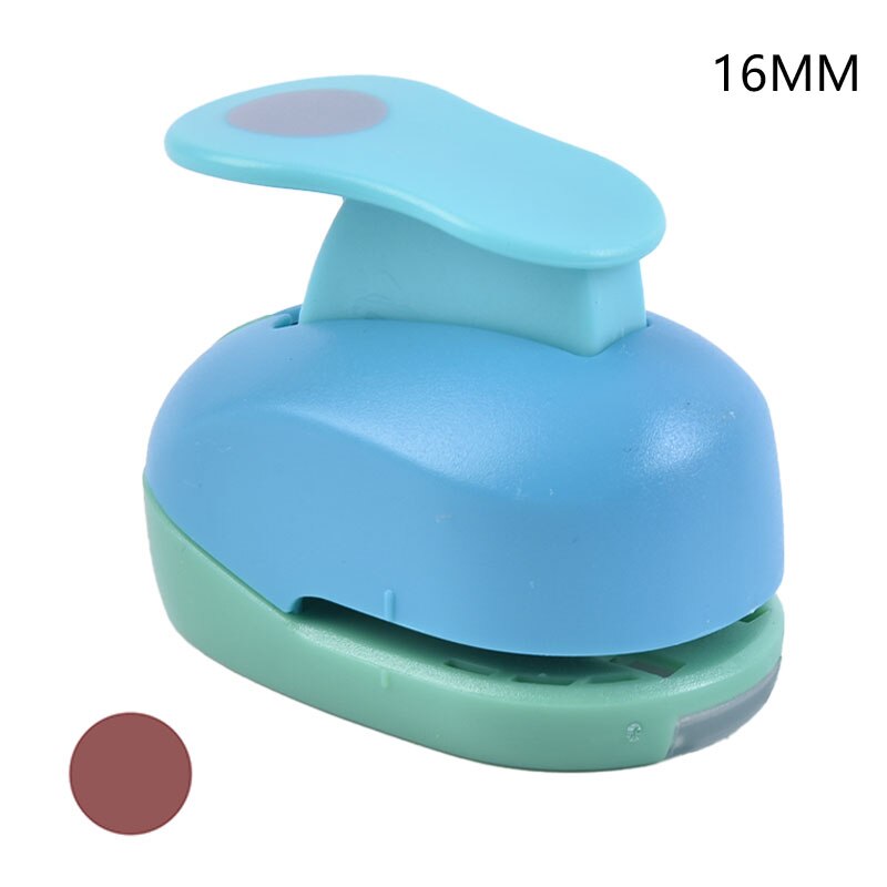 9/16/25mm Circle Round Hole Punch DIY Handmade Paper Scrapbooking Cutter Tool: 16MM