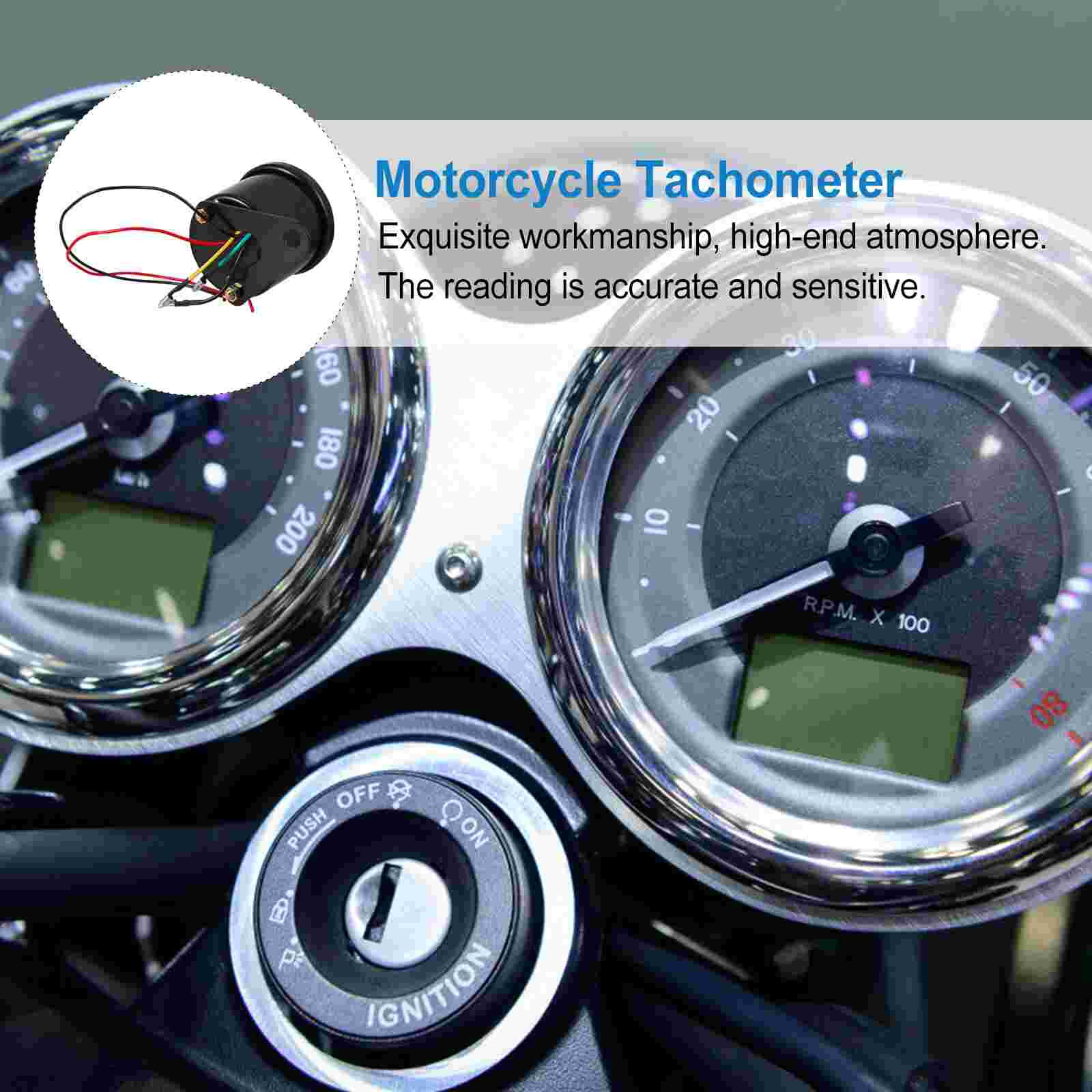 Motorcycle Tachometer Modified Tachometer Motorcycle Speeds Meter Tachometer