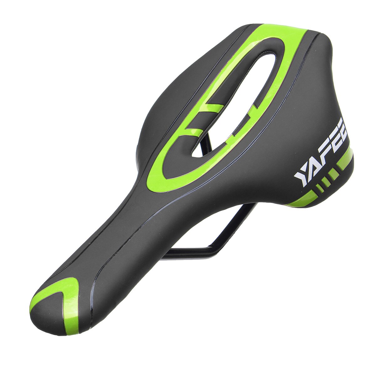 Road mtb gel comfort sadel cykel cykel cykelsits kudde: Grön