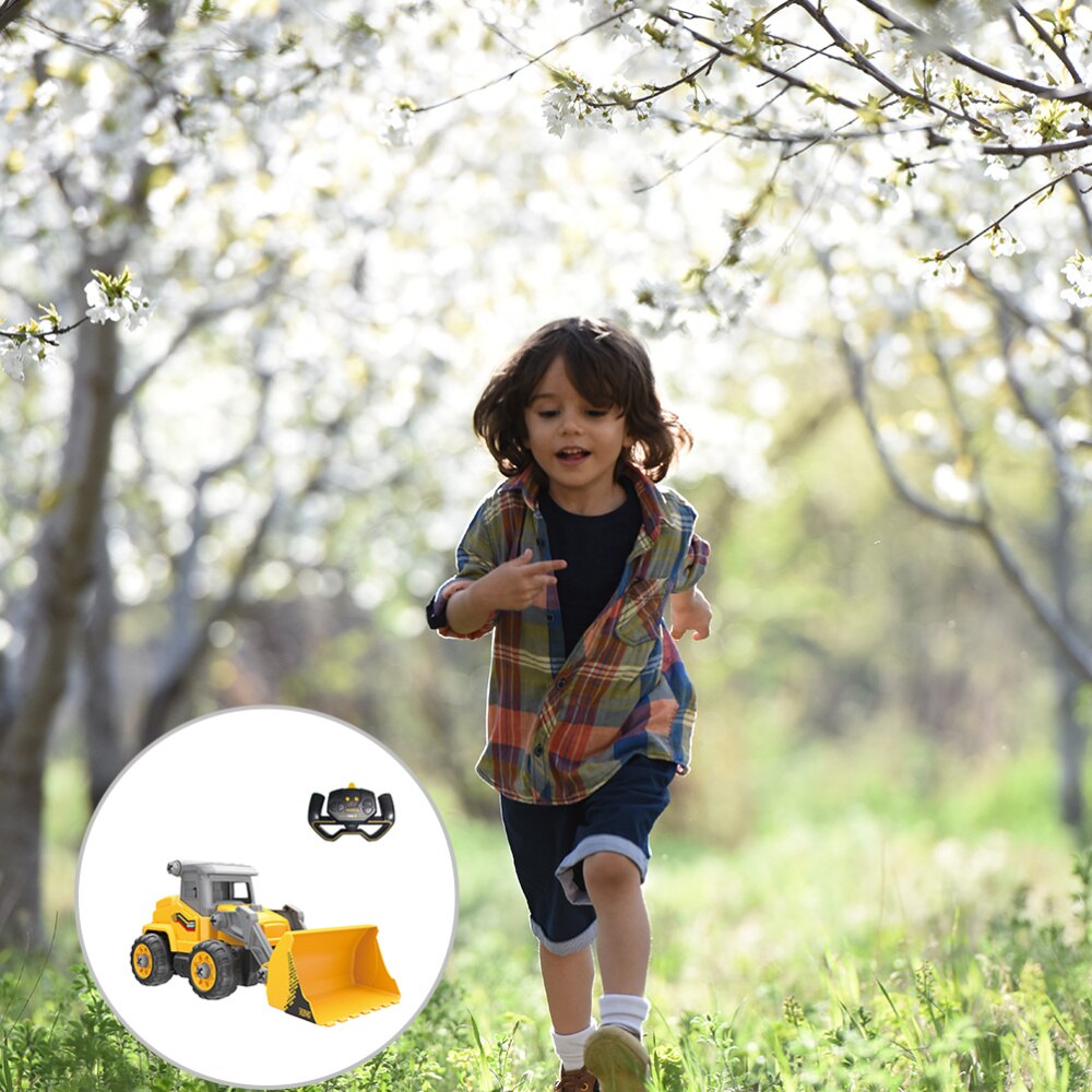 1 Juego de coche de juguete para niños, vehículo de ingeniería, automóvil de juguete para niños, para niños, , para niños: Black Yellow