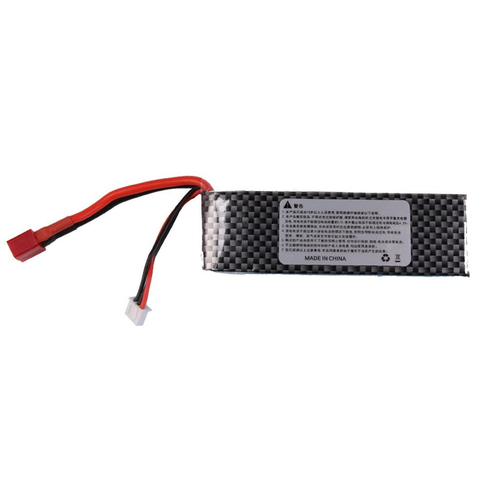 Spina T batteria Lipo 7.4V 2600mAh per parti di aggiornamento auto WLtoys 1/14 144001 RC