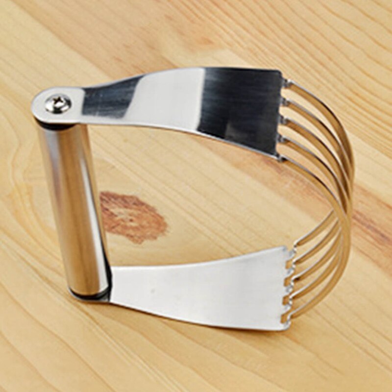 Flour Blender Stainless Steel Flour Cream Powder Feeder Baking Tools Butter Flour Mixing Commingler