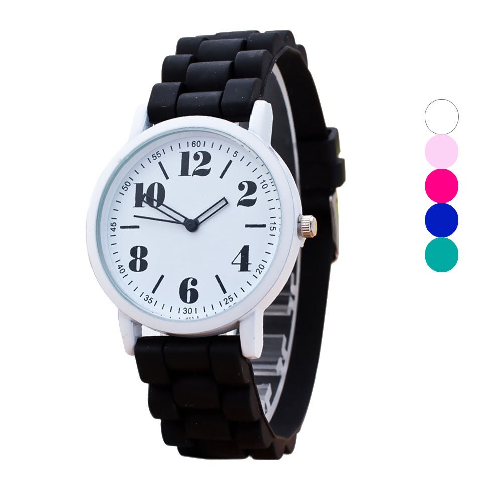 Mujer zegarek damski bajan kol saati uhren para Frauen Silikon Bewegung Quarz Uhren Relogio Feminino Saat Montre Femme