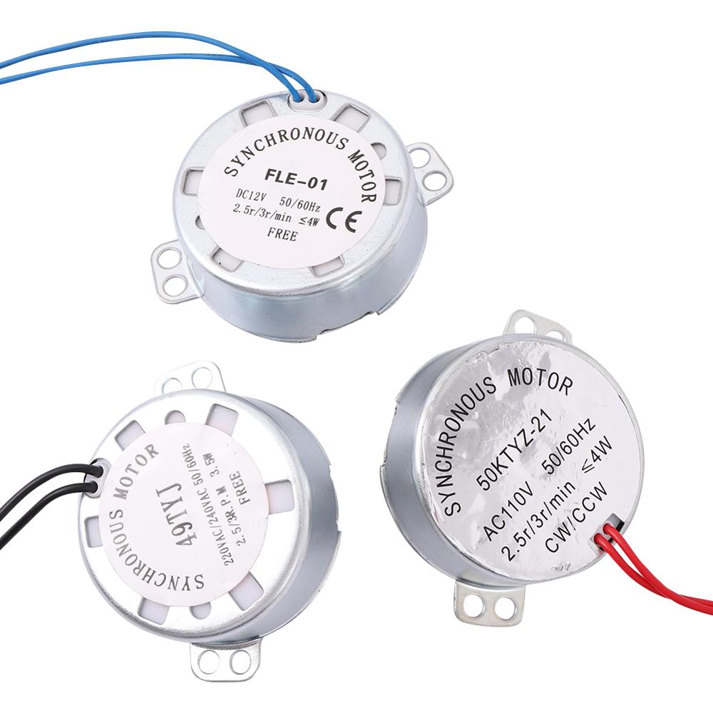 Equipo de incubadora de huevos, Motor de incubación de CA 220V/110V o cc 12V 50/60Hz, 2 uds.
