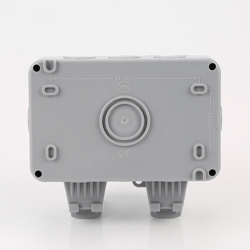 In-Use Weatherproof Outdoor Cover for Receptacle Outlets, Outdoor Electrical Outlet Cover, 2- Gang, Weatherproof Enclosure