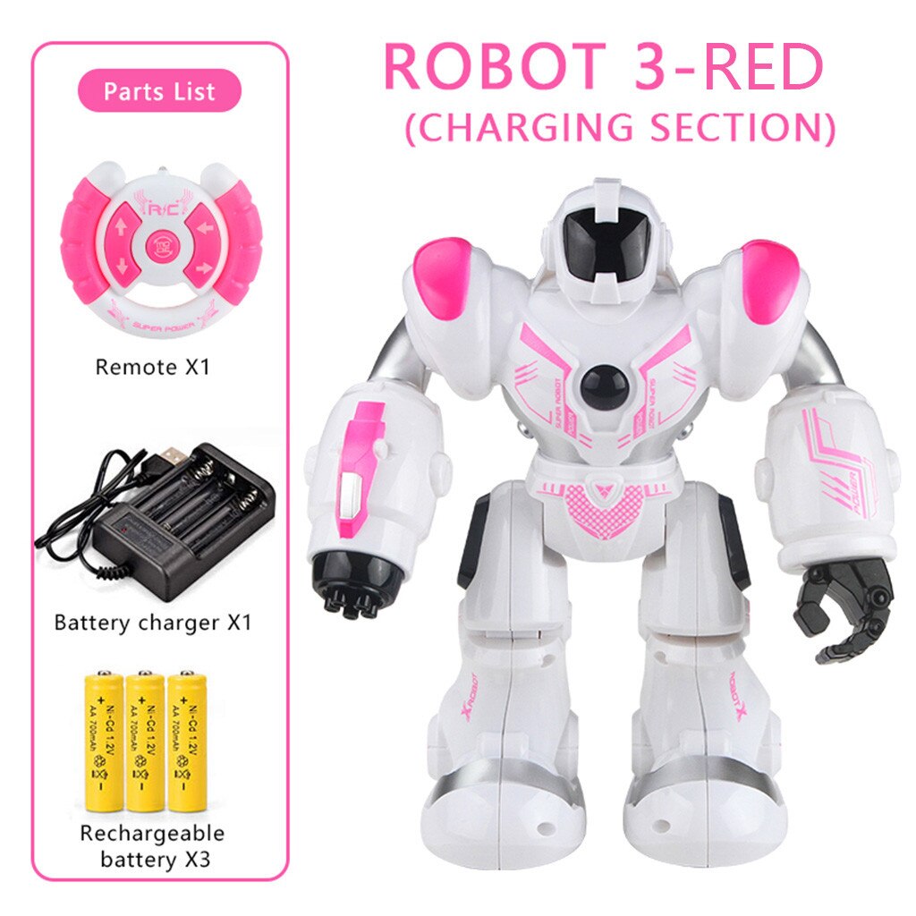 RC robot di Programmazione Intelligente robot di Controllo Remoto Giocattolo di apprendimento della prima infanzia macchina in grado di ballare musica # D4: C