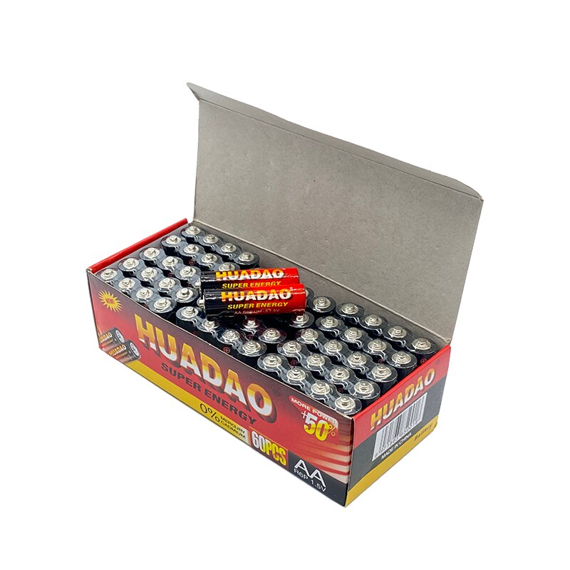 AA 1.5V battery Disposable Huadao alkaline dry battery suitable for camera calculator alarm clock mouse remote control