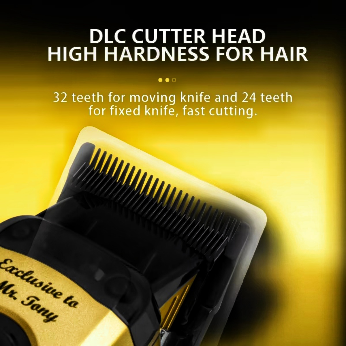 Kemei Hair Clippers 11500 RPM Hair Cut Machine Brushless Motor Electric Clippers DLC Blade Hair Clipper Men KM-90-4