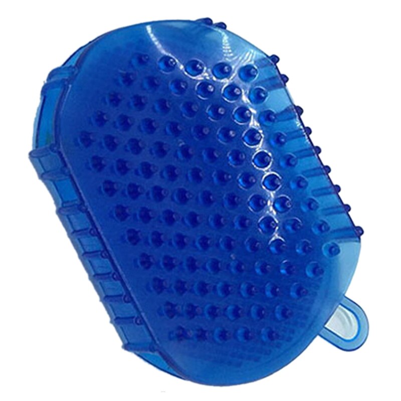 1 stk bløde silikone massage scrub handsker til afskalning af kropsbadebørste eksfolierende handsker fodbørste til badet kropsbørste