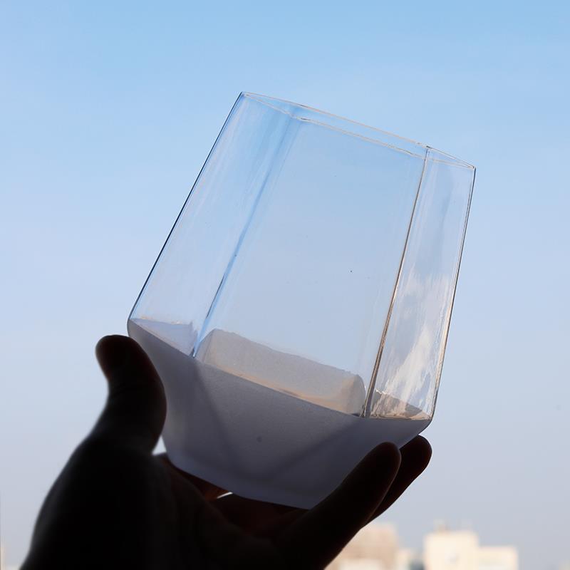 Water Glass Transparent Mug Drinking Glasses Diamond 3d Borosilicate Cup In Tumblers Juice Whiskey for Party Drinkware