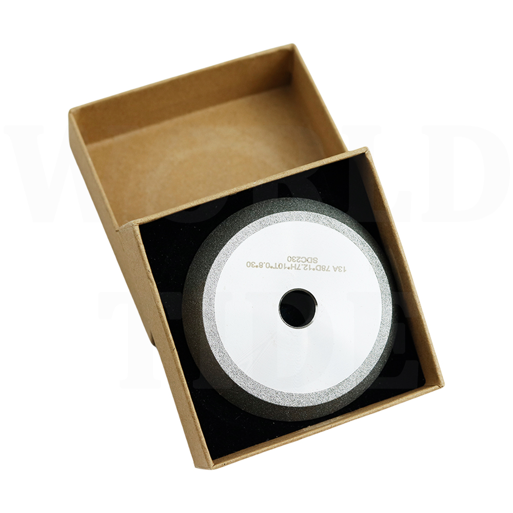 CBN SDC Diamond Grinding Wheel For 13-Type Drill Sharpening Grinding Machine Drill Bit Sharpener/Grinder 60 Angle 78*12.7*10MM