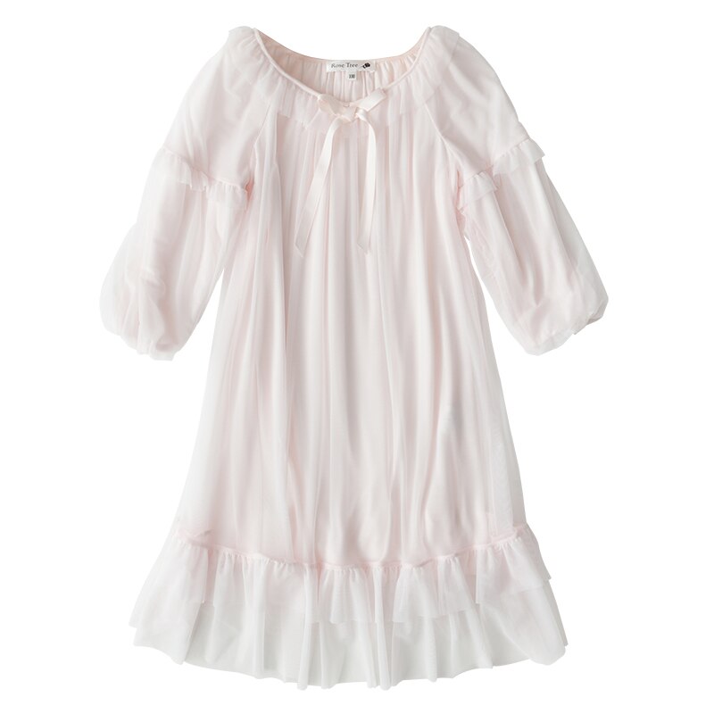 Camisón de princesa para niña, pijamas de otoño para niños, estilo clásico, modal para niñas, pijamas para bebés, camisón para niñas