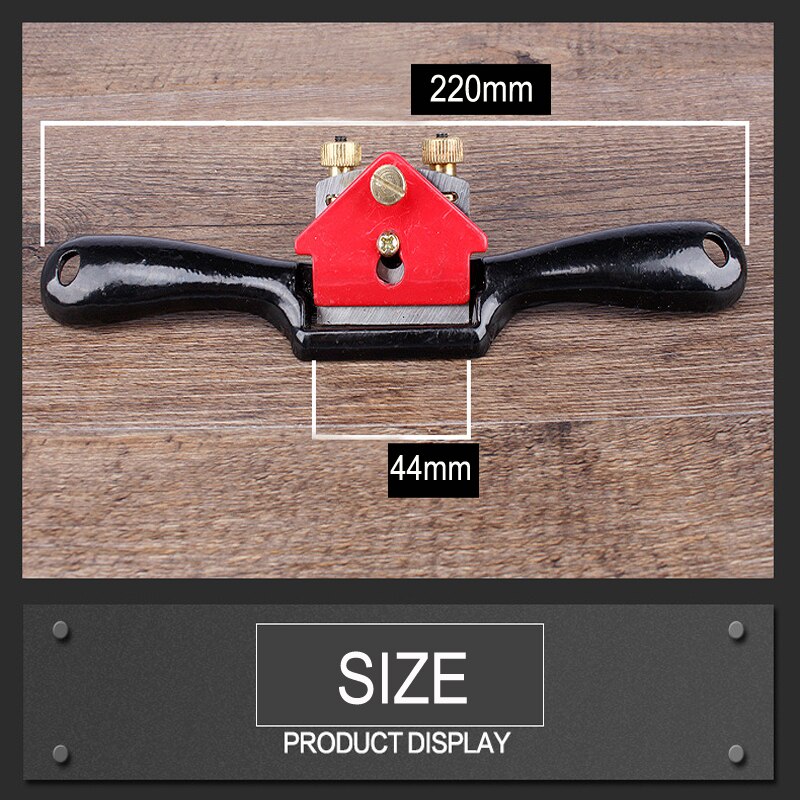 9 Inch Wood Edge Plane Spoke Shave Woodworking Hand Planer Trimming Tools Wood Work Adjustable Wood Cutting Edge Chisel Tools