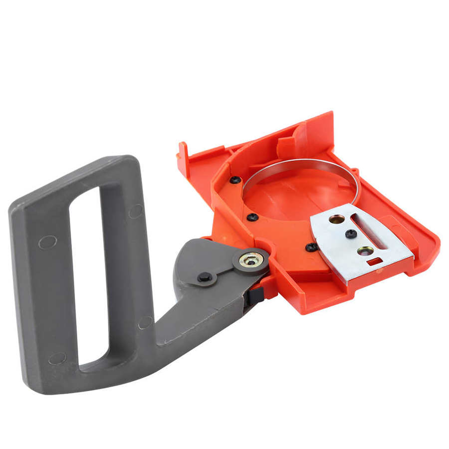 Abs kettingzaag accessoire koppeling rembord montage voor husqvarna 50 51 55 kettingzaag rem accessoire