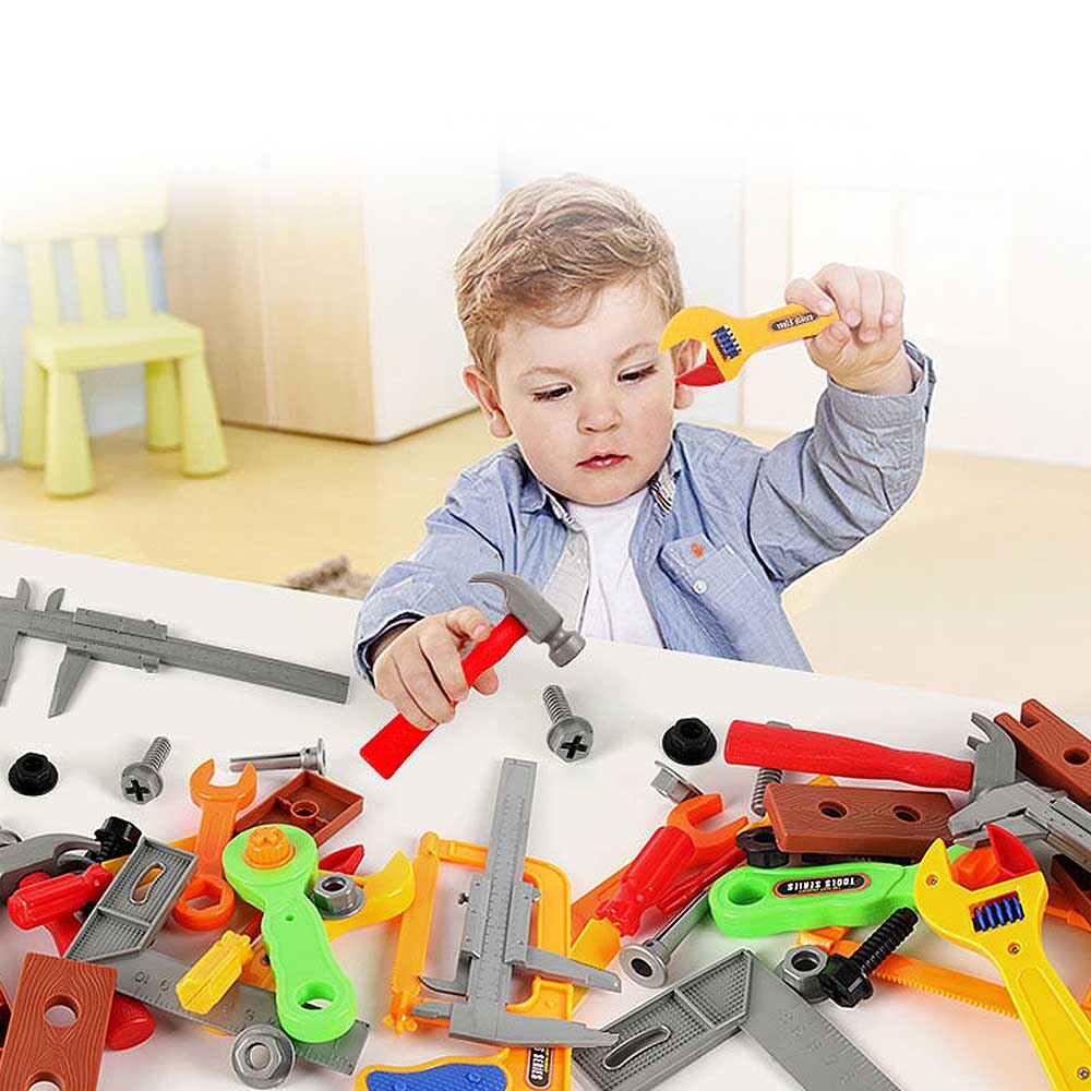 Vroeg Leren Ingenieur Onderhoud Tool Speelgoed Baby Pretend Play Educatief Kinderen Gereedschap Reparatie Gereedschap Pretend Play Toys